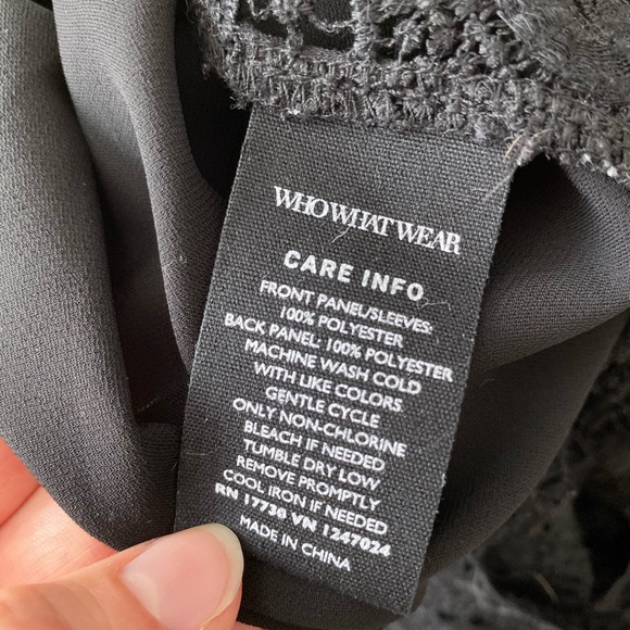 Who What Wear Lace Top, size S - Picture 3 of 4